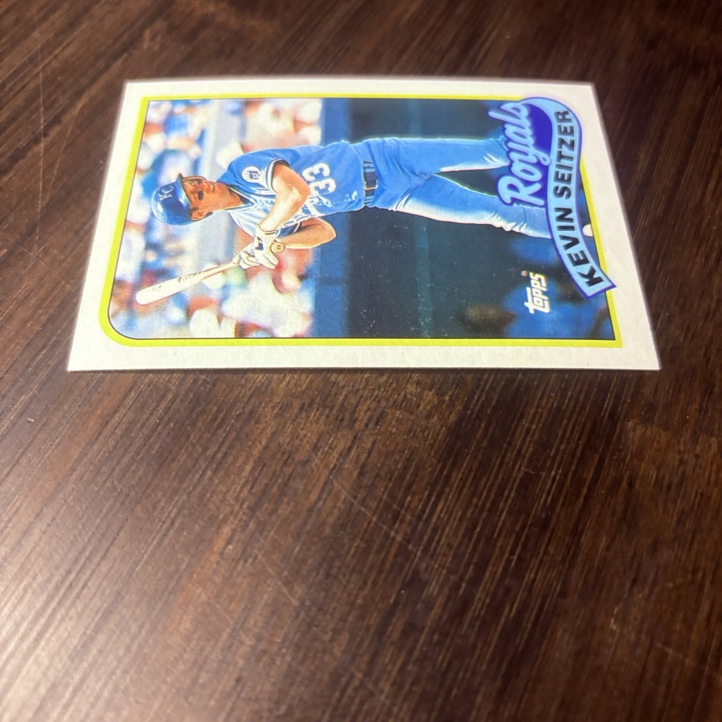 1989 Topps #670 Kevin Seitzer High Grade See Photos5