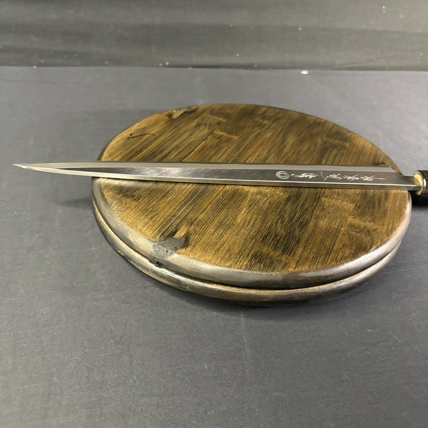 Kikuichi Japanese Chef Knife Kasumitogi Yanagi Sashimi Knife YKT30 12” 30cm15