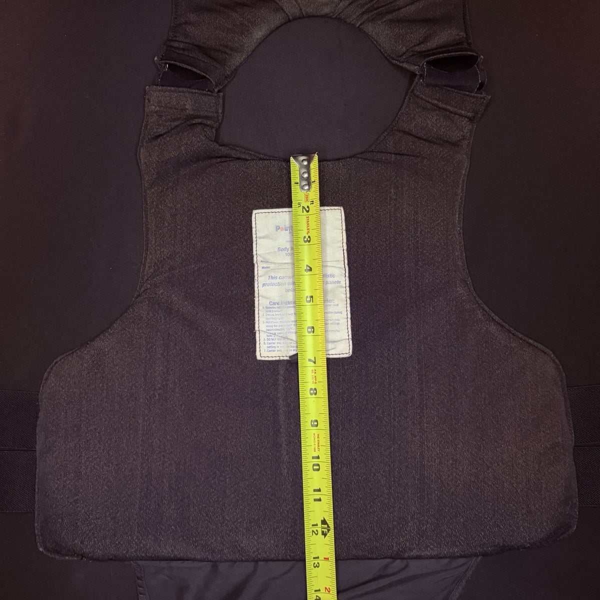 PB Ballistic Vest Level 2 II Women's Size Small Concealable Bullet & Taser Proof