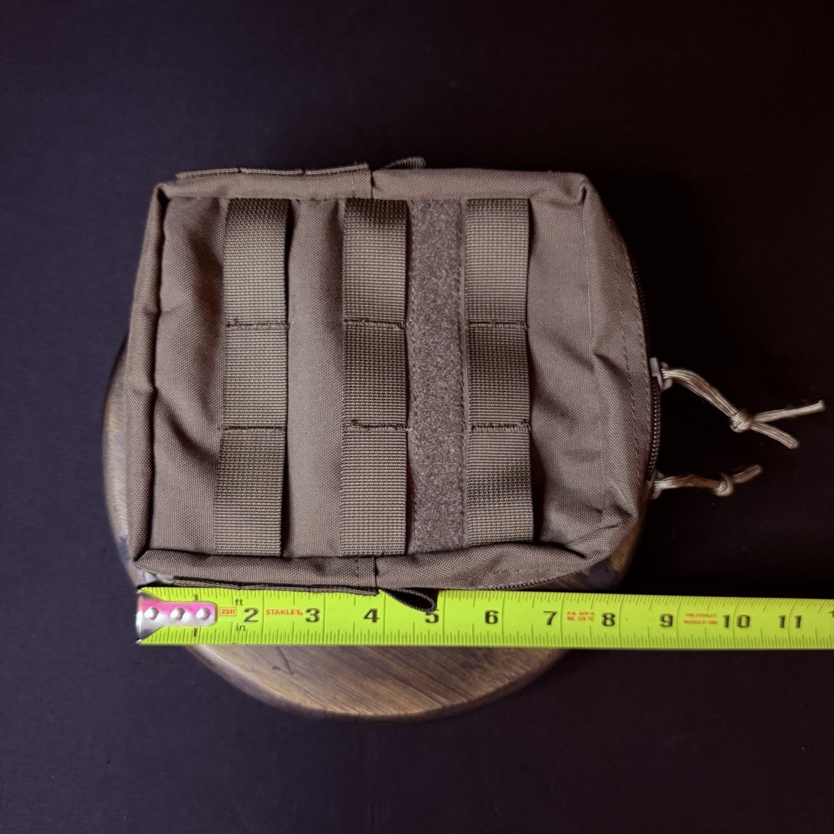 AGM Utility Pouch Tactical Gear Bag Size 7x8 Brown/ Green Military Optics Bag