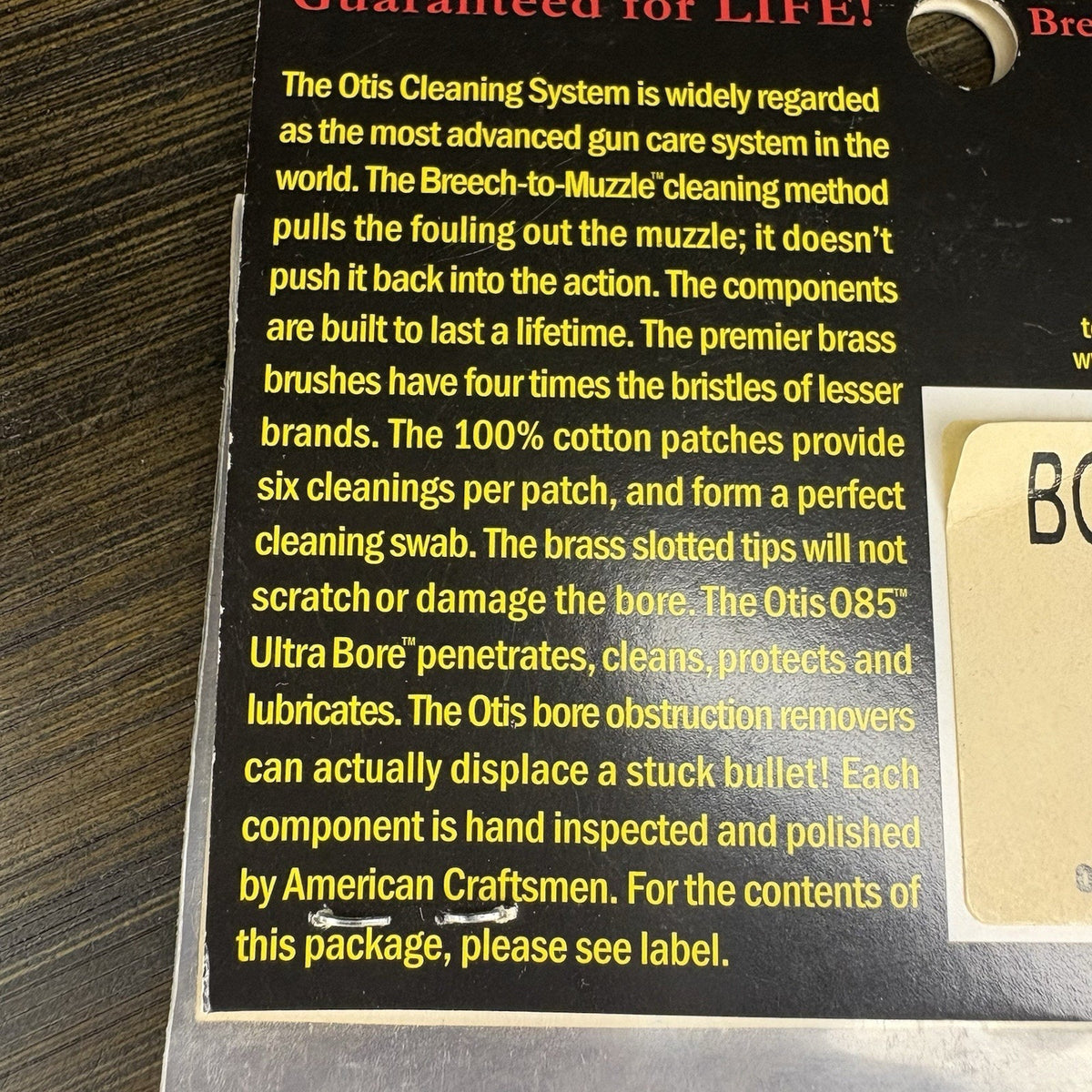 Otis Bore Reflector
