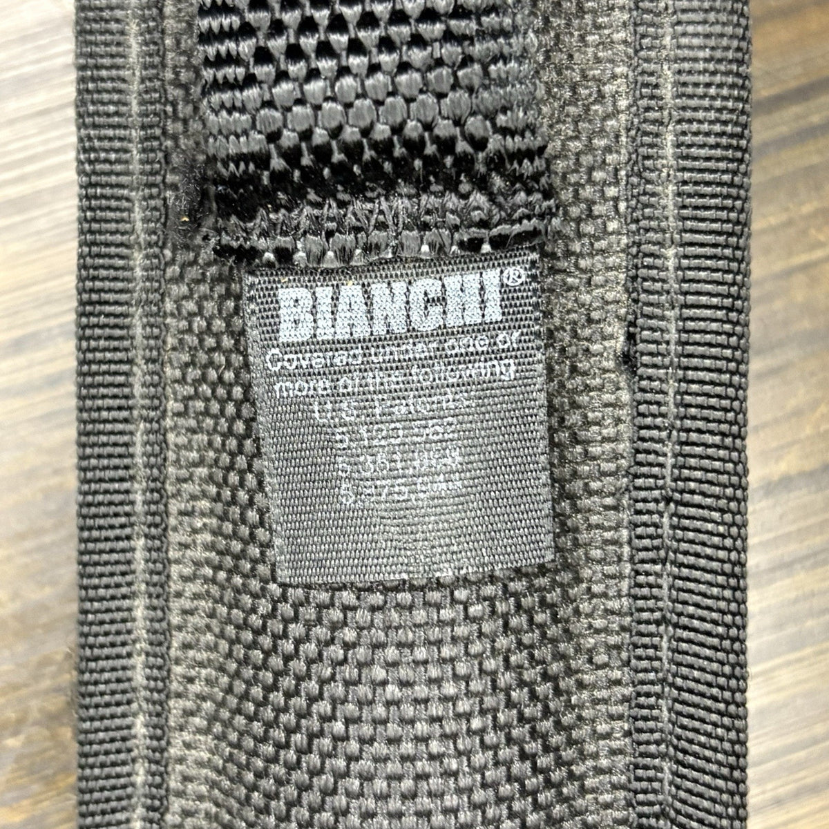 Bianchi Baton Pouch Size L Patroltek AccuMold Black Nylon