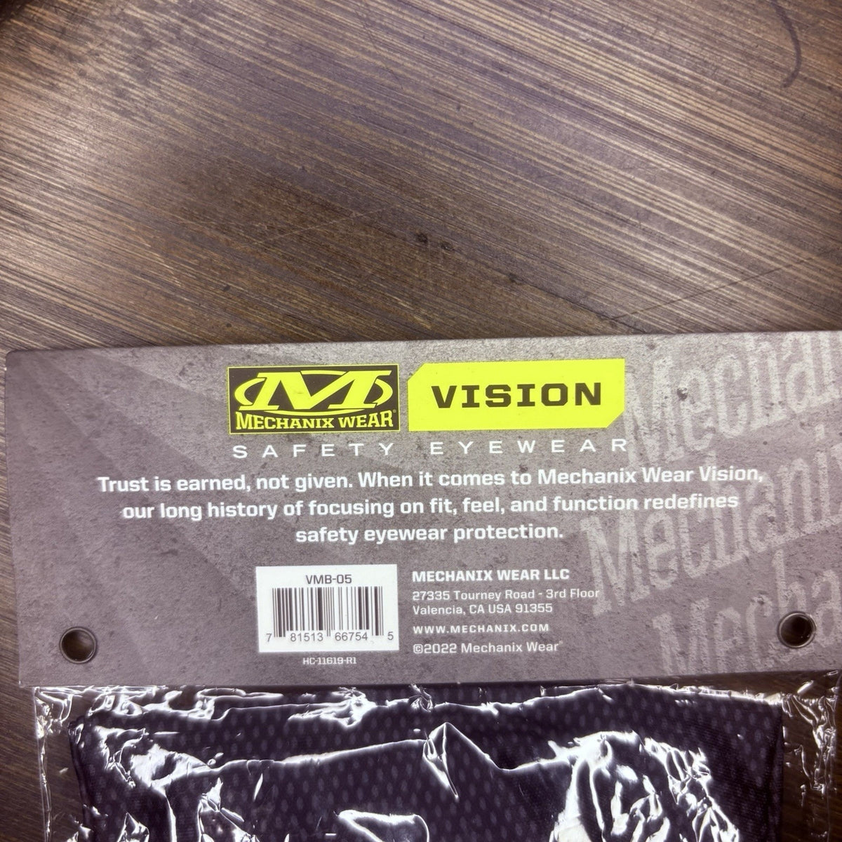 Mechanix Wear Vision Microfiber Protective Bag For Eyeglasses w/Dual Pull Cord