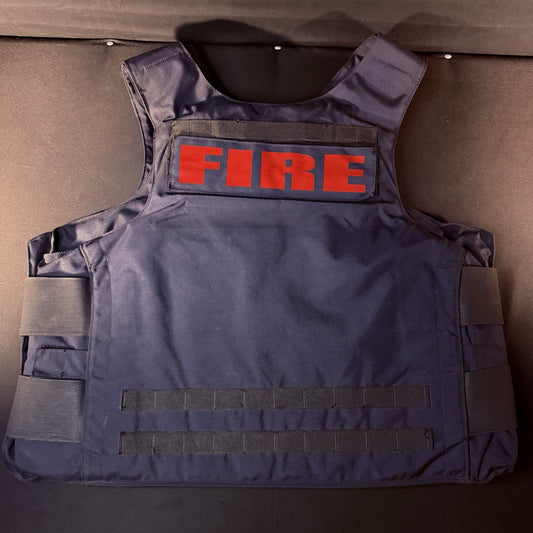 PB Tactical 3A Carrier Vest Size XXL 54Long Blue Ballistic IIIA w/Vented Padding