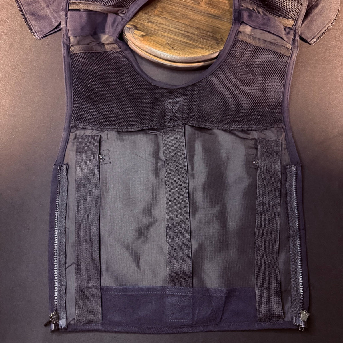 Spiewak Tactical Armor Carrier Vest Size Medium Regular Dark Navy Mic Tab Duty