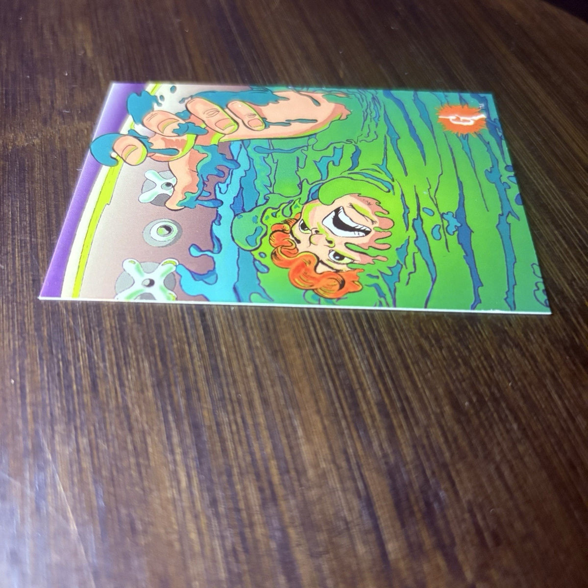1996 Goosebumps "Tub of Terror" #8 High Grade Topps Trading Card -See Photos-