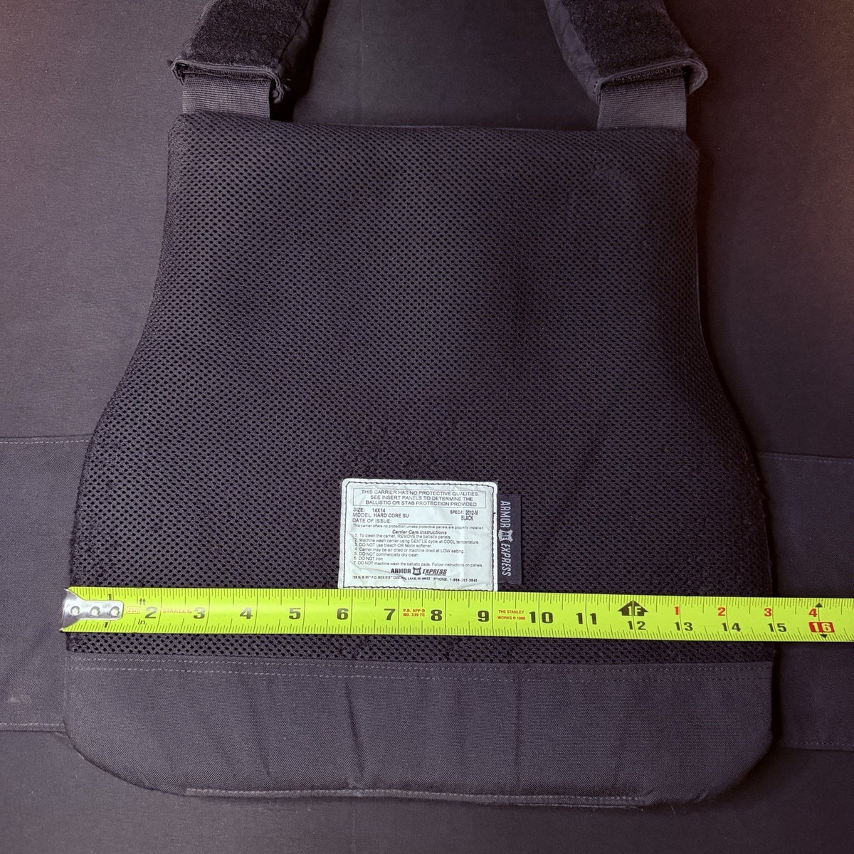 Armor Express Women's 3A Tactical Plate Carrier Size Small Ballistic IIIA Vest