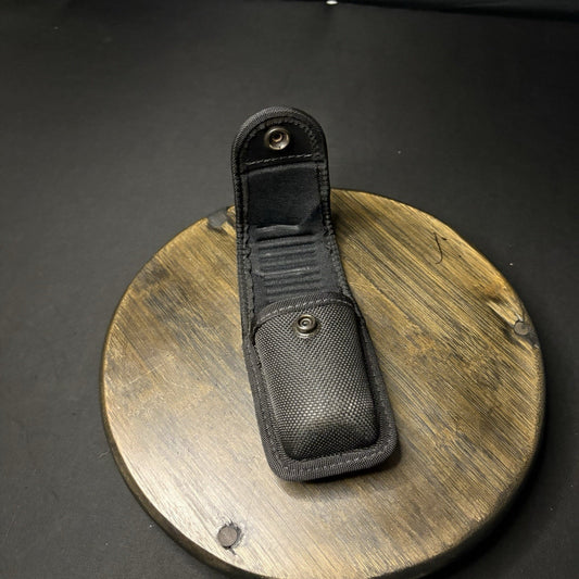 Bianchi 7307 AccuMold Mace / Pepper Spray Holder Small Black Hidden Snap