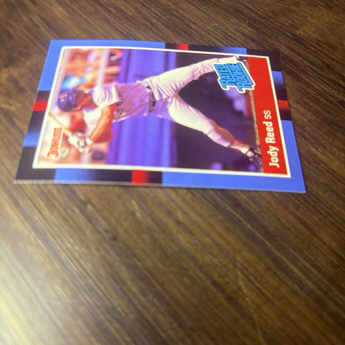 1988 Jody Reed Donruss Rated Rookie #41 Boston Baseball Card High Grade