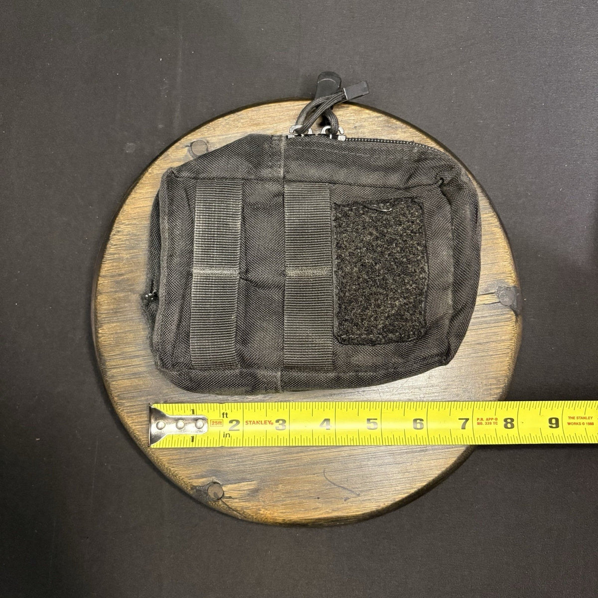 Tactical MOLLE Pouch Size 4.5"x 6.5" Black Nylon