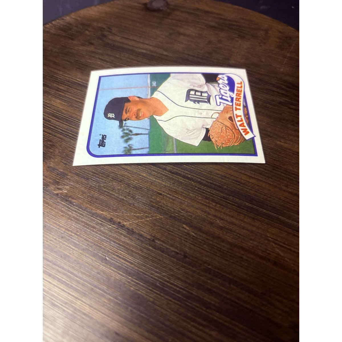 1989 Topps #127 Walt Terrell Tigers 8 High Grade See Photos