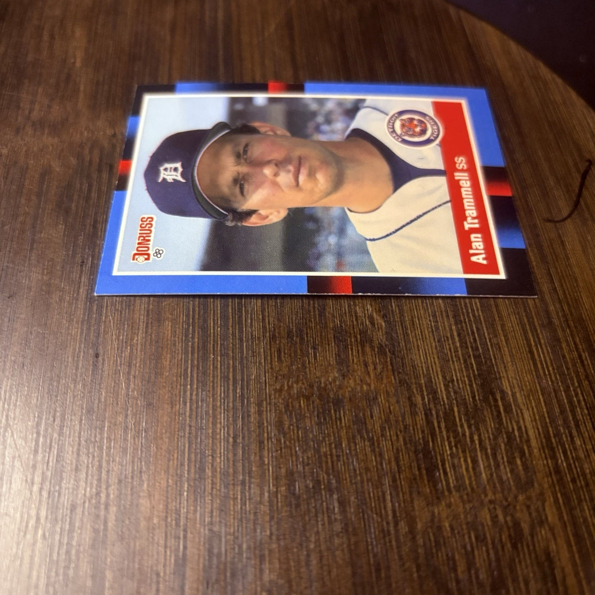 1988 Alan Trammell Donruss High Grade Baseball Card Detroit Tigers #230 HOF