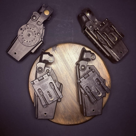 Blade-Tech X26 Taser Holster W/Hood Right Hand Duty Tactical Security Lot Of 4