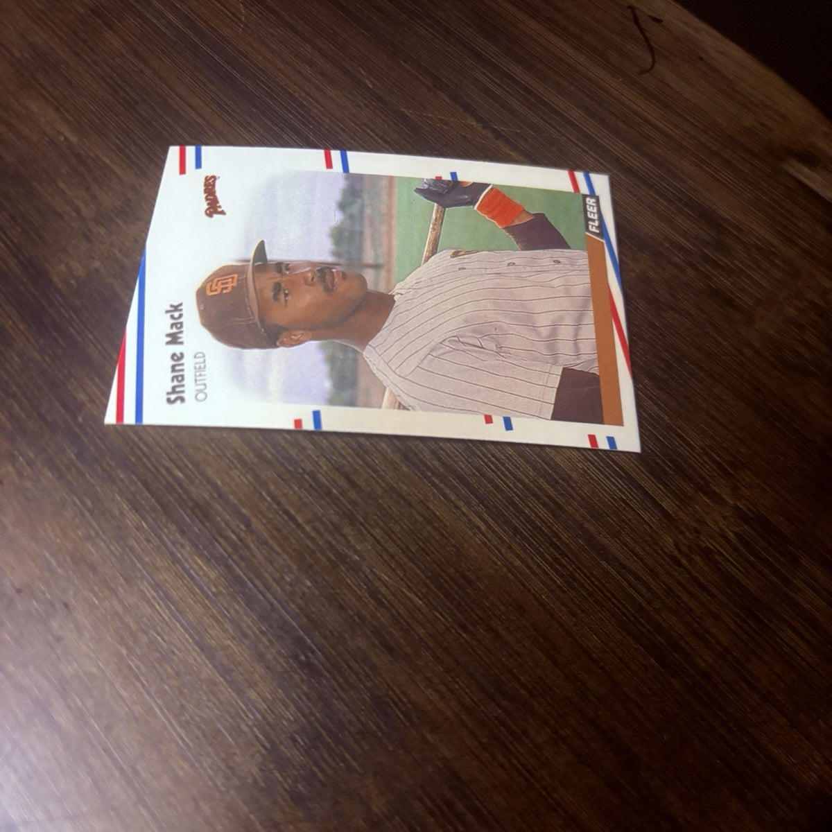 1988 Fleer Shane Mack San Diego Padres #590