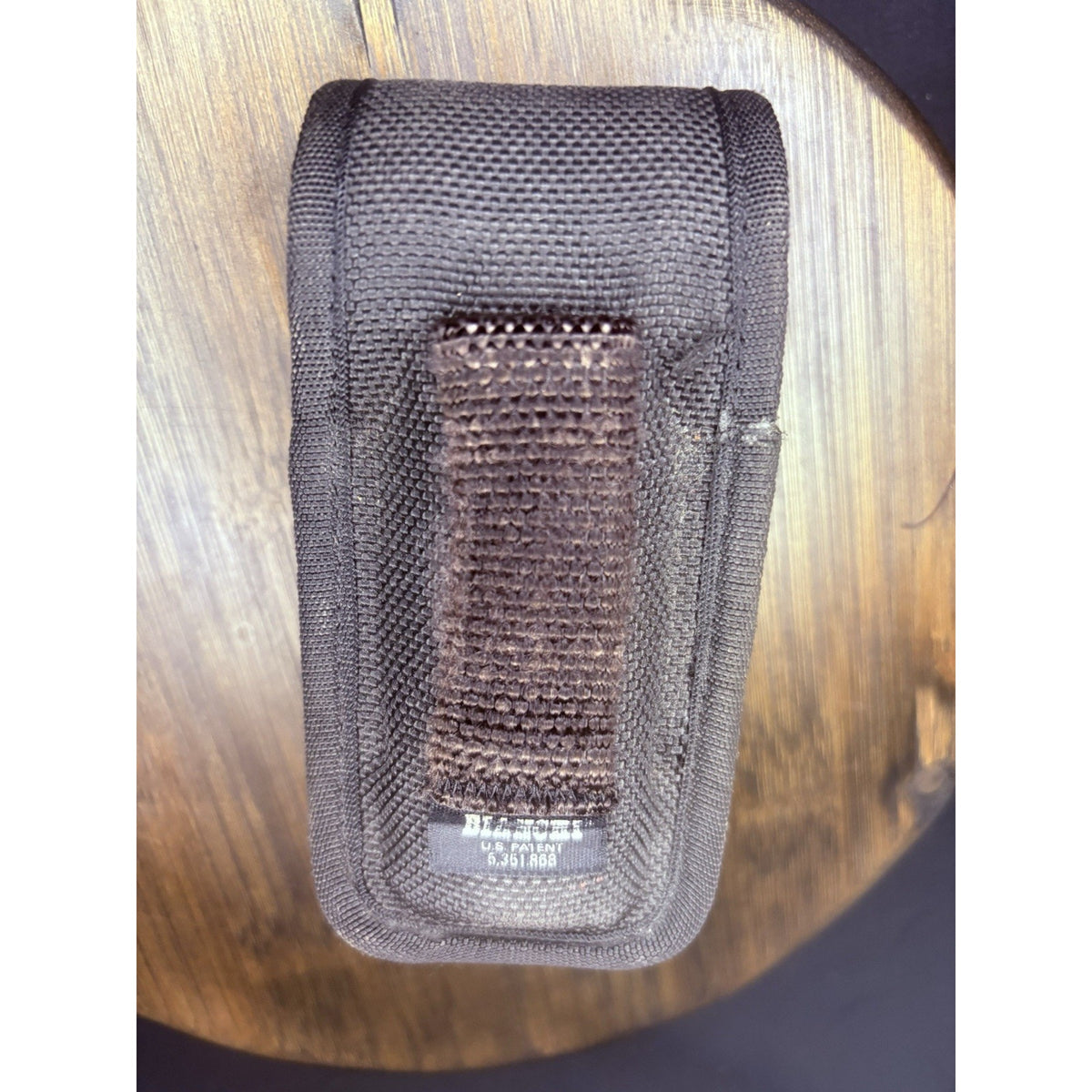 Bianchi Mace/Pepper Spray Holder 7307 Series AccuMold Small Black Hidden Snap