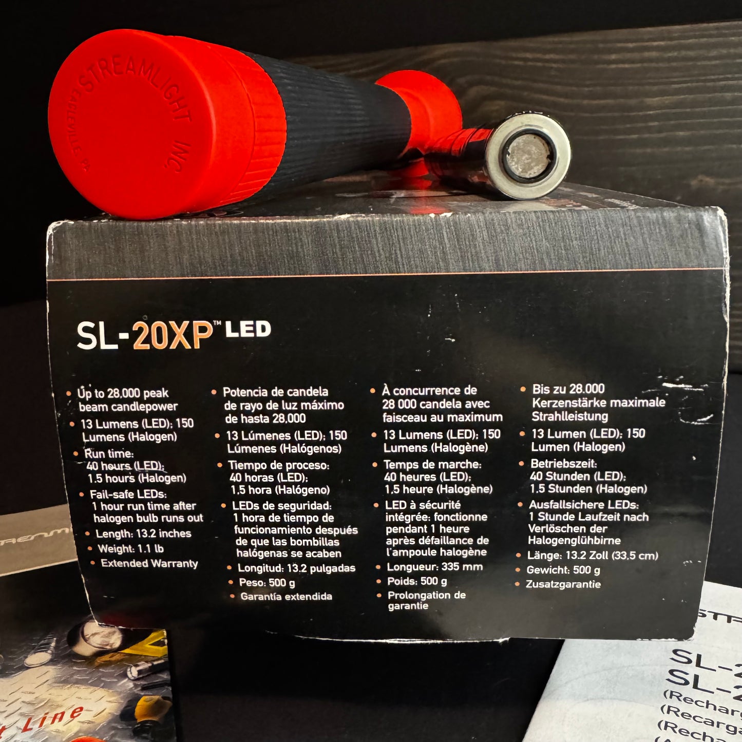 Streamlight SL 20XP-LED Flashlight with Battery