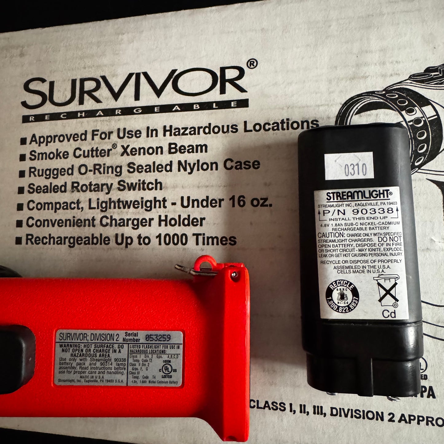 Streamlight Survivor 90062 Flashlight