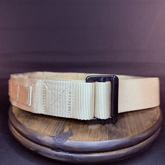 Gunner Belt Size Small MOLLE Desert Sand BDU 1523 Metal Buckle
