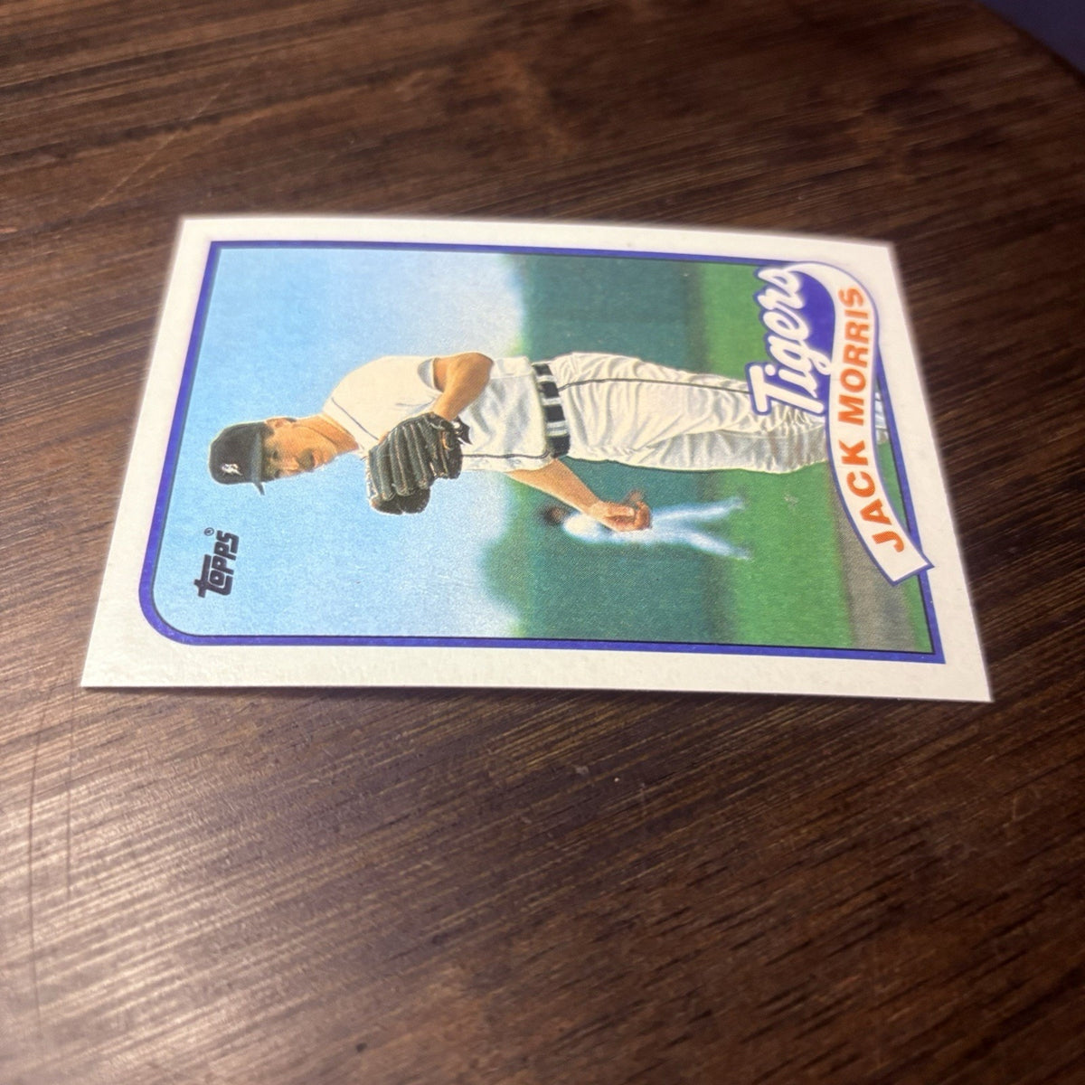 Jack Morris #645 1989 Topps Detroit Tigers High Grade