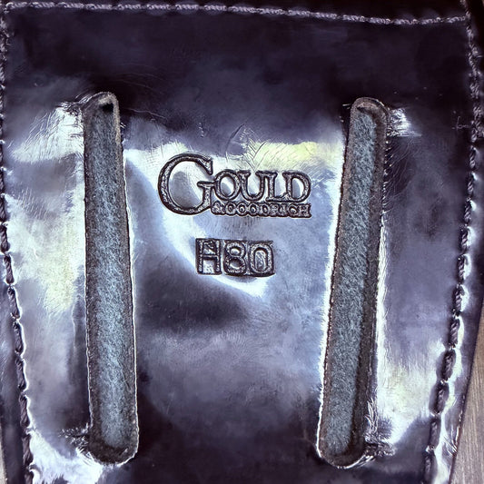 Gould & Goodrich H80 Handcuff Case Duty Pouch Hi-Gloss Leather Nickle Snap
