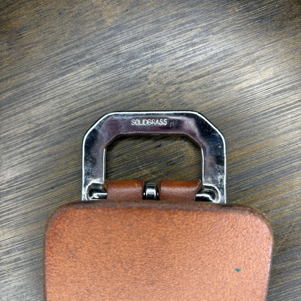 Western Style Leather Bullet Loop Belt For Single Action Holster , Brass Buckle
