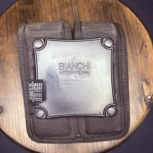 Bianchi Magazine Pouch 7302 Size 2 Nylon 9mm & .40 Double Stack