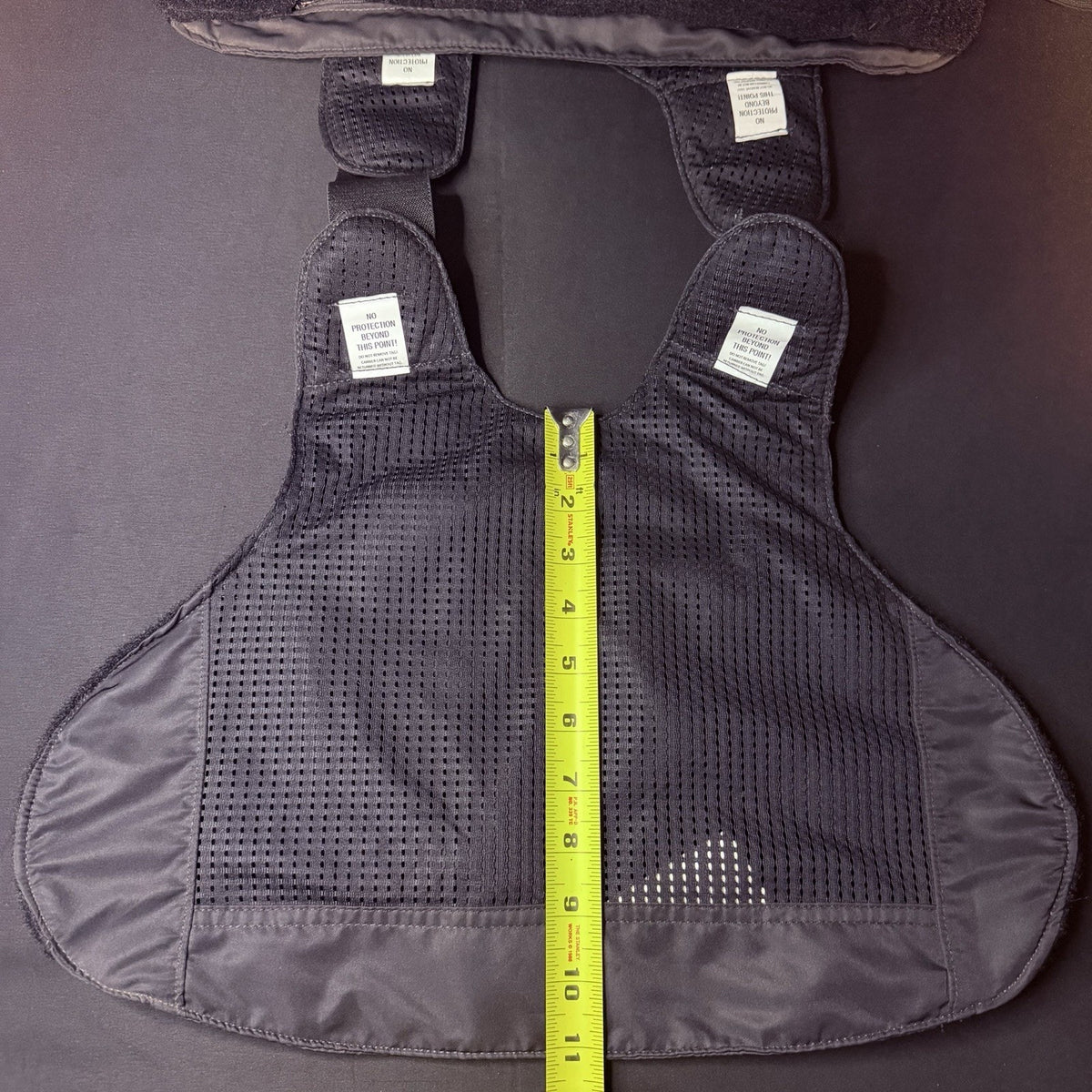 Armor Express Women's Concealable Carrier Vest Size Small Black w/Straps