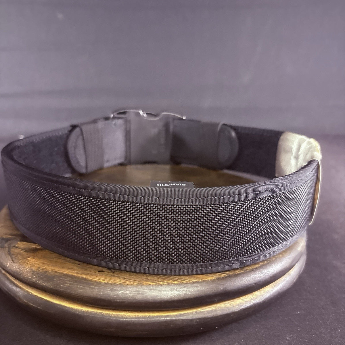 Bianchi Duty Belt 7210 Size XS 24"-28" Black Nylon Tri-Lock Buckle 2" Wide