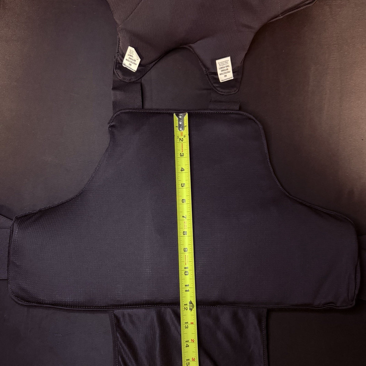 ABA Women's Level 2 II Vest Size Small Concealable Black Ballistic Body Armor