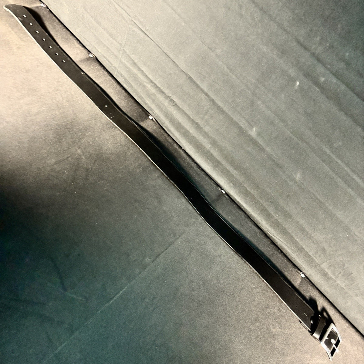 Boston Leather US Postal Approved Belt Size 38" Plain Black 1.75" 6605 PE-2-2663