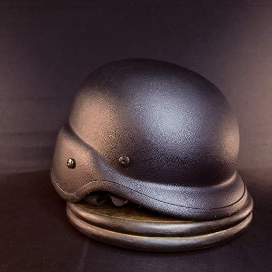 Second Chance 3A Helmet Size Large PASGT Black Ballistic Level IIIA Bulletproof