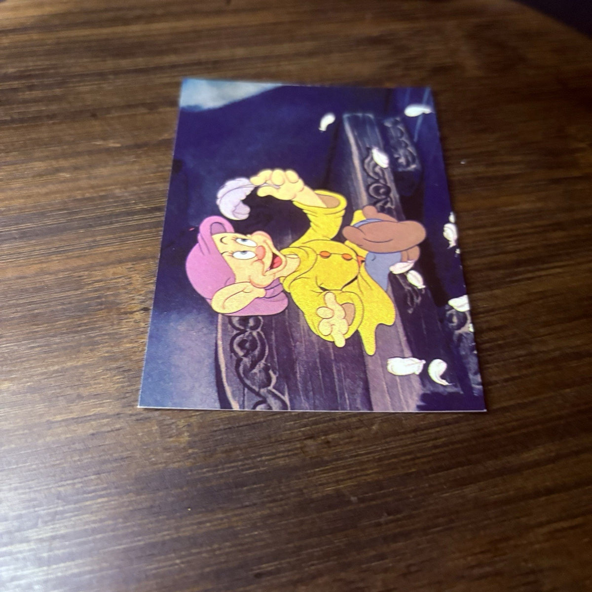 1994 SkyBox Disney Snow White "Time For Bed" #44 High Grade Trading Card