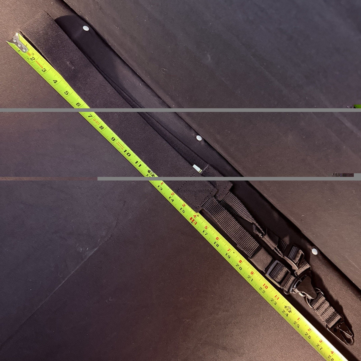 Outdoor Connection A-TAC Single Point Rifle Sling 2" Adjustable Black