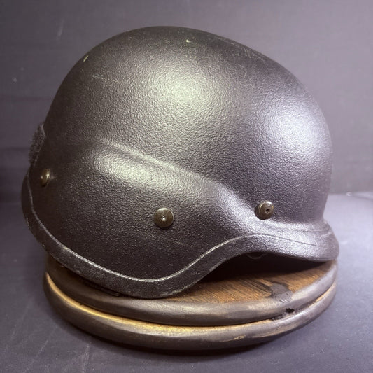 Second Chance 3A Helmet Size Medium PASGT Black Ballistic Level IIIA Bulletproof