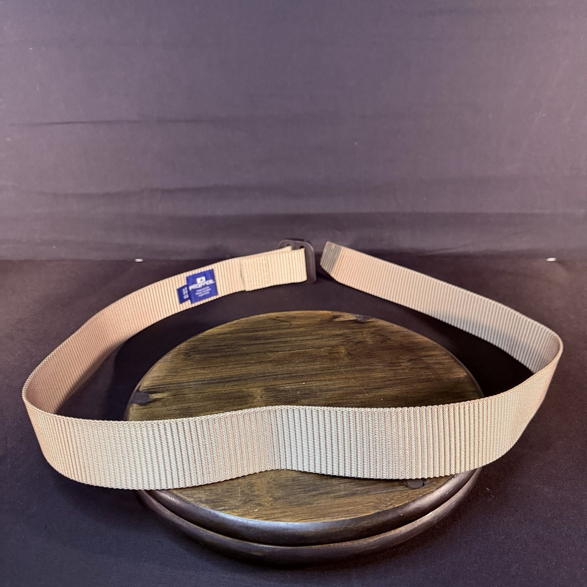 Propper Heavy Duty Tactical Belt Size XL 38" Military 1.5" Khaki Nylon