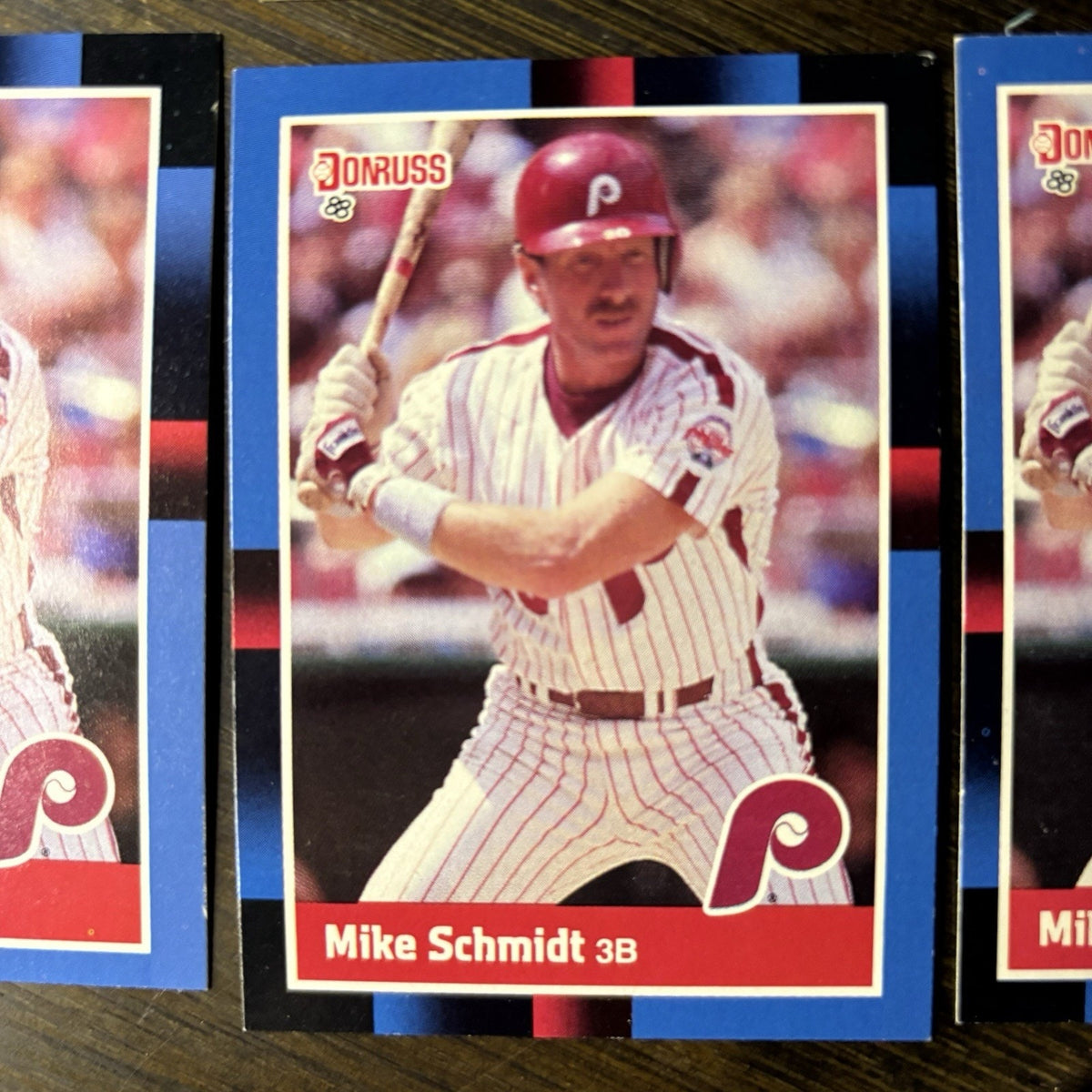 Mike Schmidt Lot 8 Baseball Cards 1988 Donruss Philadelphia Phillies HIGH GRADE