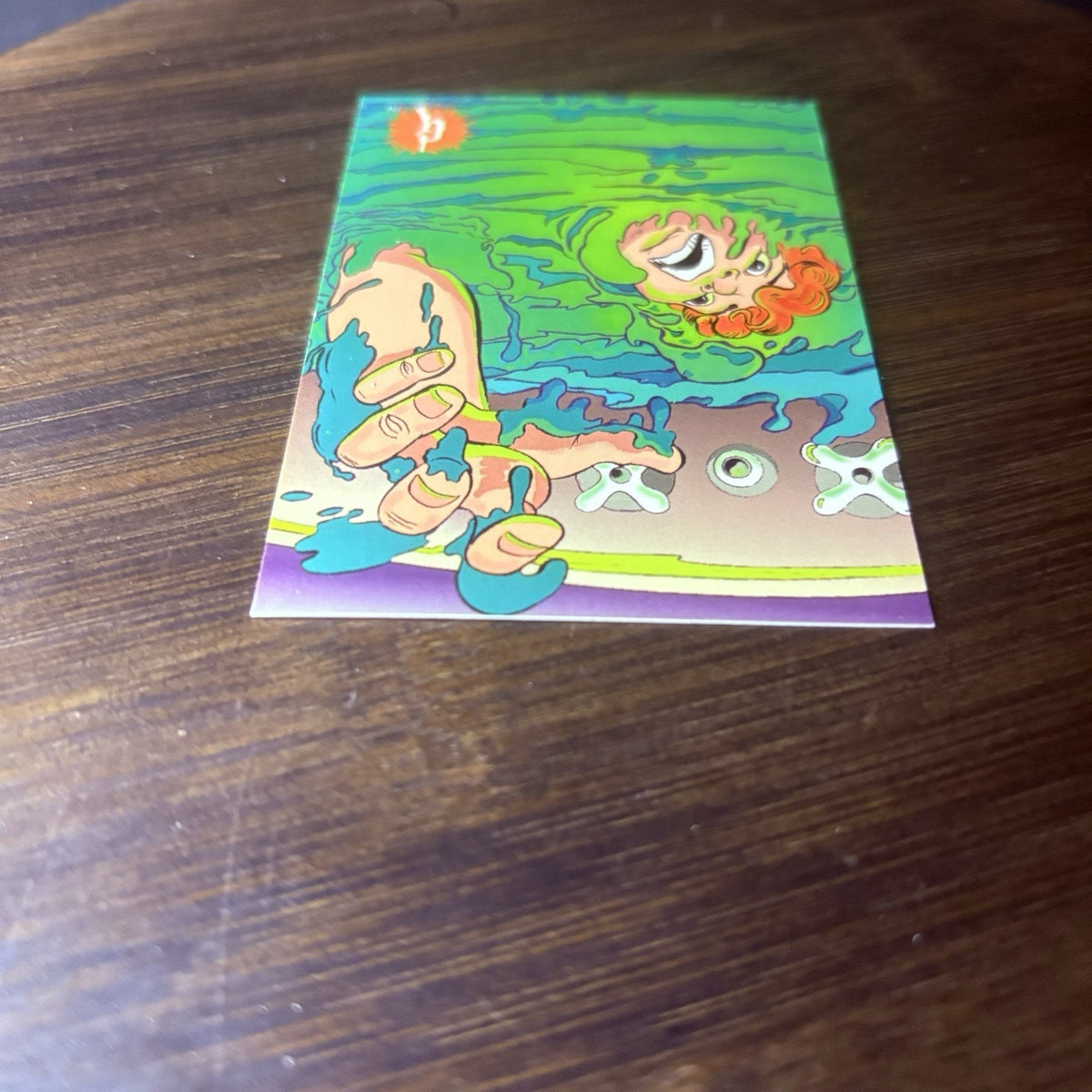 1996 Goosebumps "Tub of Terror" #8 High Grade Topps Trading Card -See Photos-