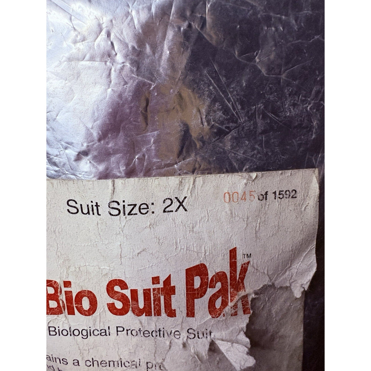 TriCon Hazard Spill Kit Size 2XL, Level C w/Tychem F Suit, Gloves, & Boots