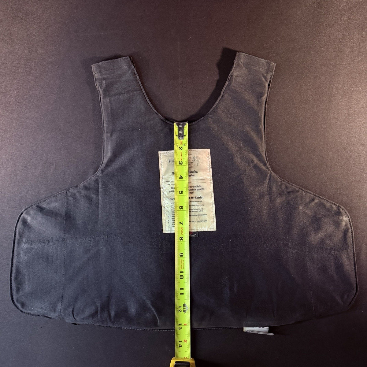 PB Concealable Vest Size Large Carrier For Soft Armor No Straps