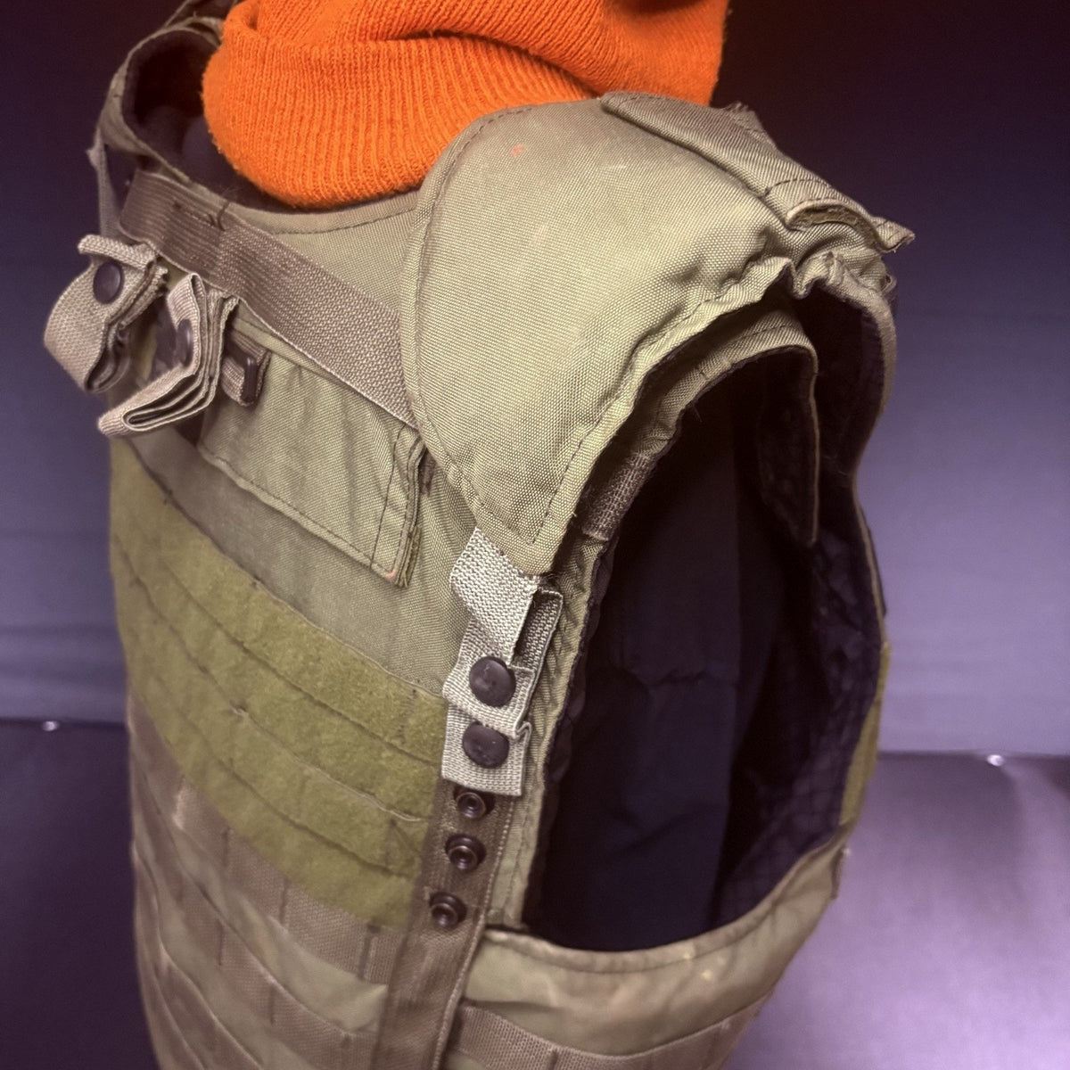 Protech 3A Tactical Carrier Size XL Vest Overlap Chest IIIA Shoulder Armor