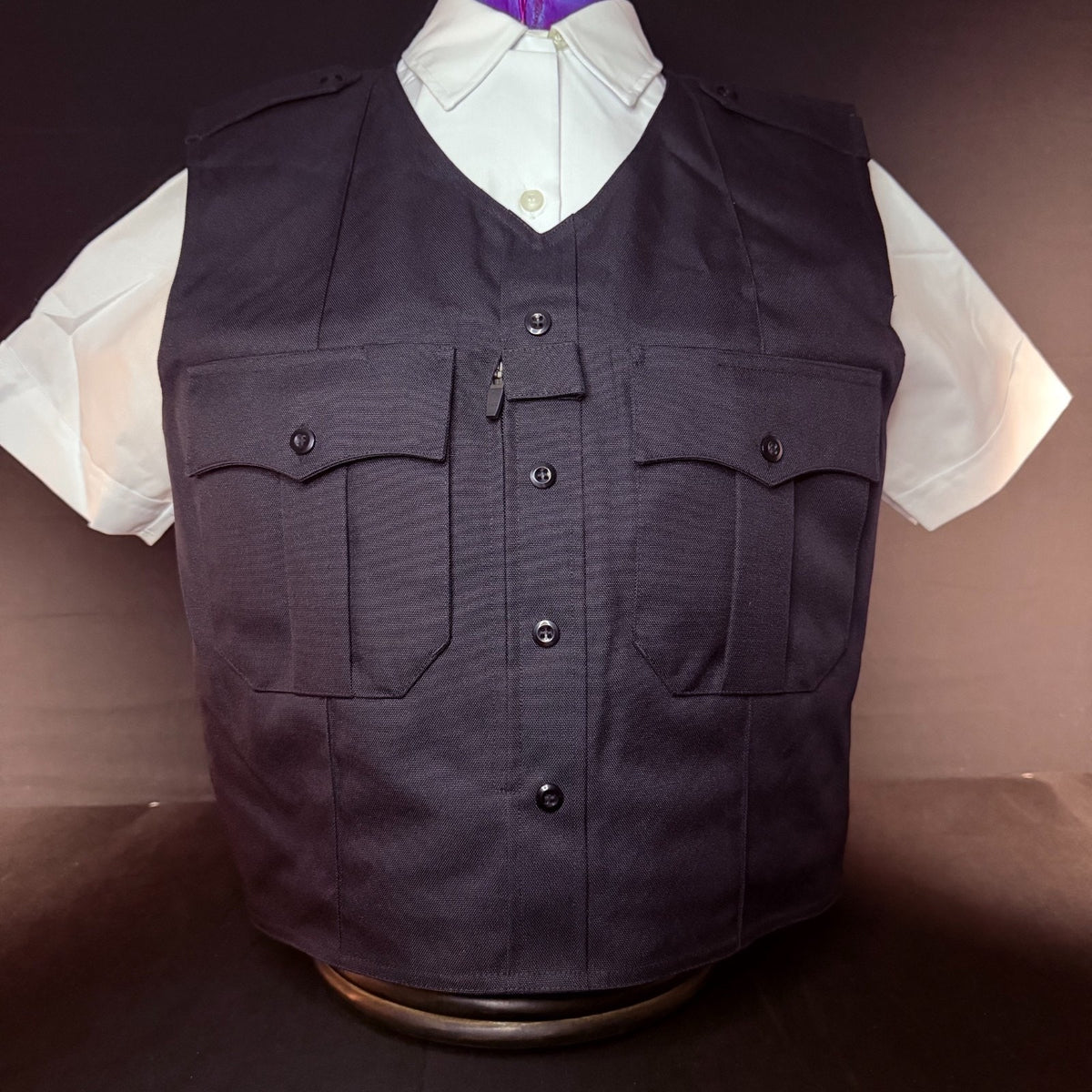 Elbeco BodyShield Tactical Armor Carrier Vest Size Large Regular Midnight Navy
