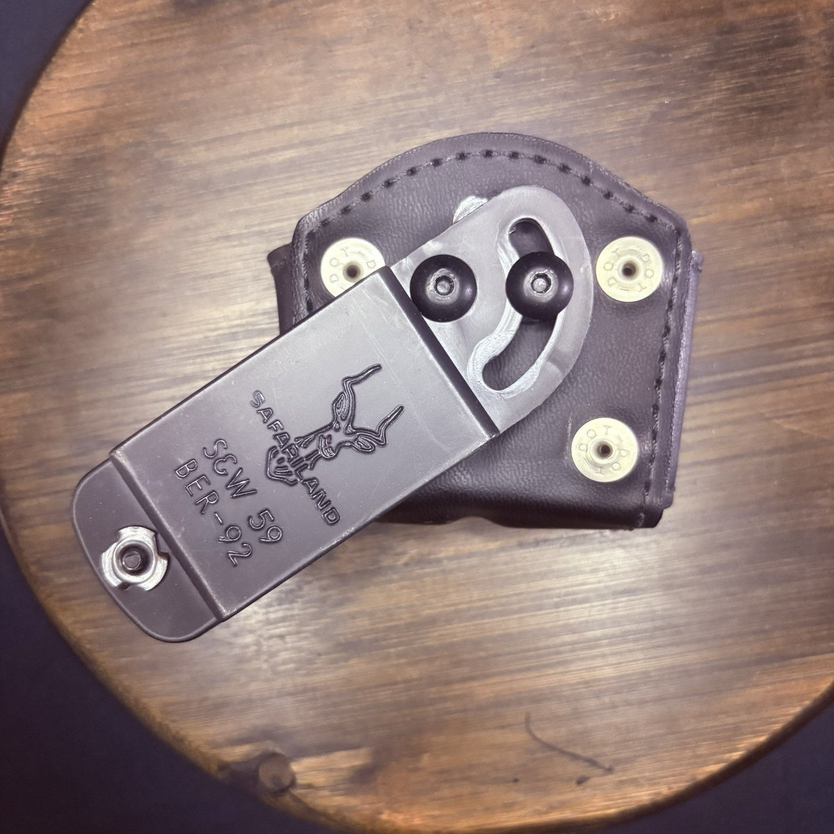 Safariland 177 Double 9mm Competition Magazine Pouch Beretta, HK, Sig, S&W