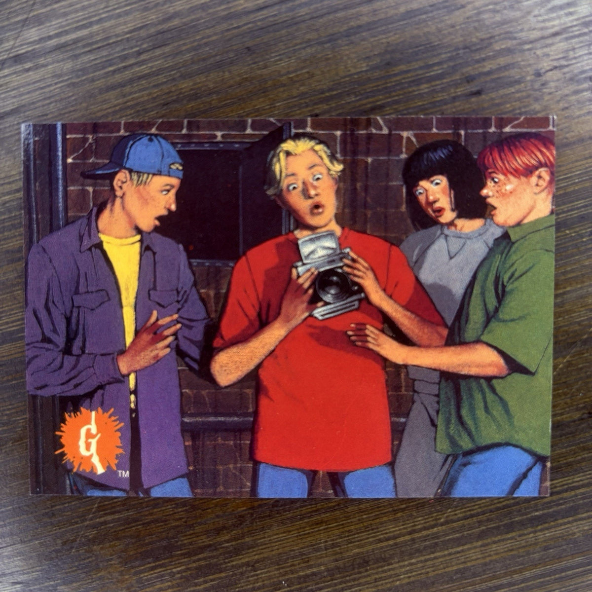 1996 Goosebumps Curious Camera #10 High Grade Topps Trading Card, See Photos