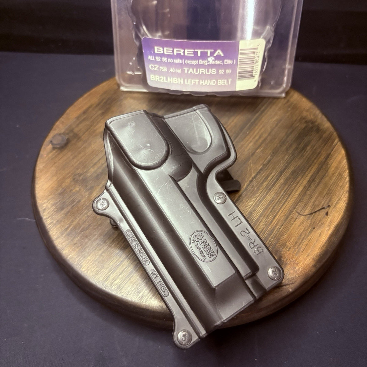 Fobus Belt Holster Beretta 92 Concealment BR2LH OWB LH CZ75b, Taurus 92,99