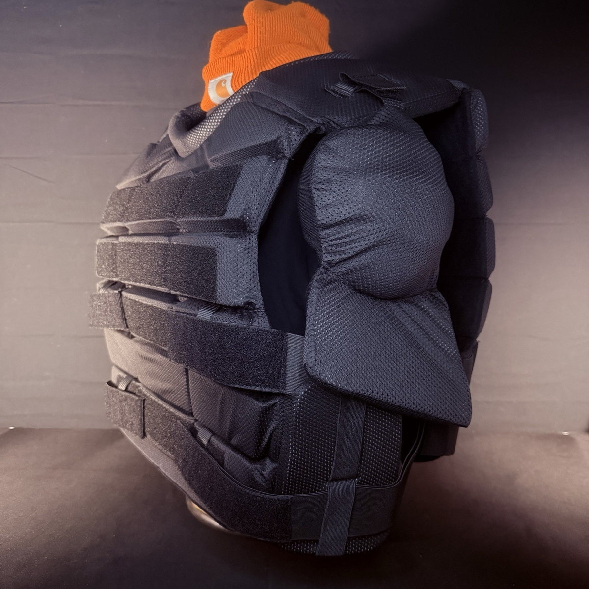 GALLS Impact Armor Size XXXL Black Impact Armor w/ 8x12 Ballistic Plate Pocket