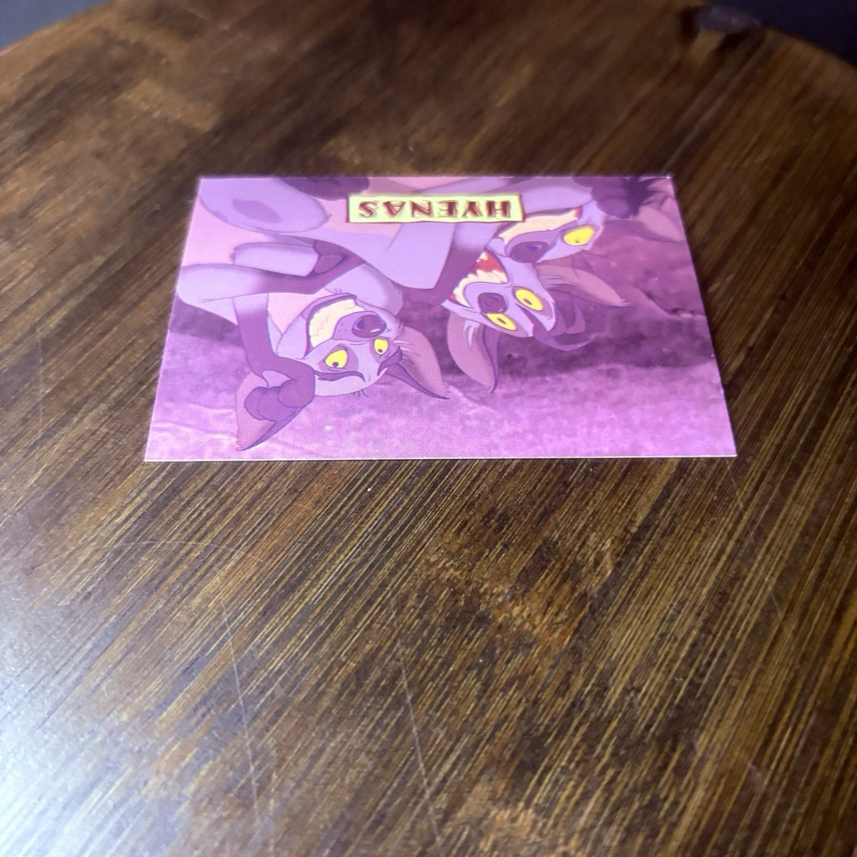 1994 SkyBox The Lion King Series 1 & 2 #75 Hyenas High Grade, See Photos