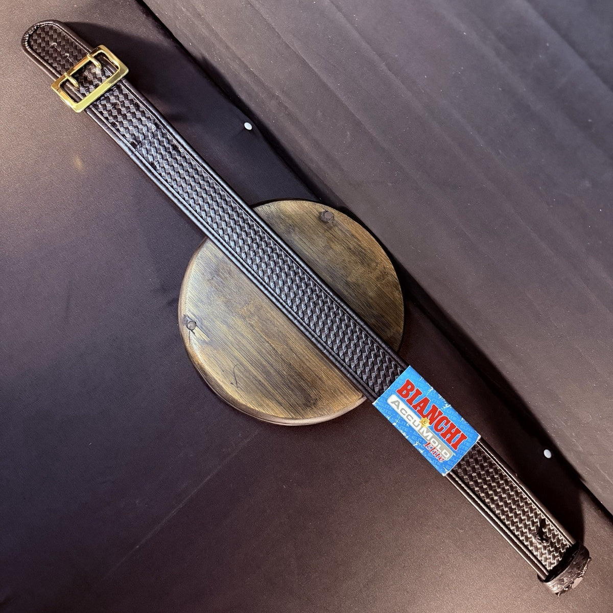 Bianchi 7960 Duty Belt Size 26"- 28" Brass Buckle, AccuMold Elite Browne 2.25"