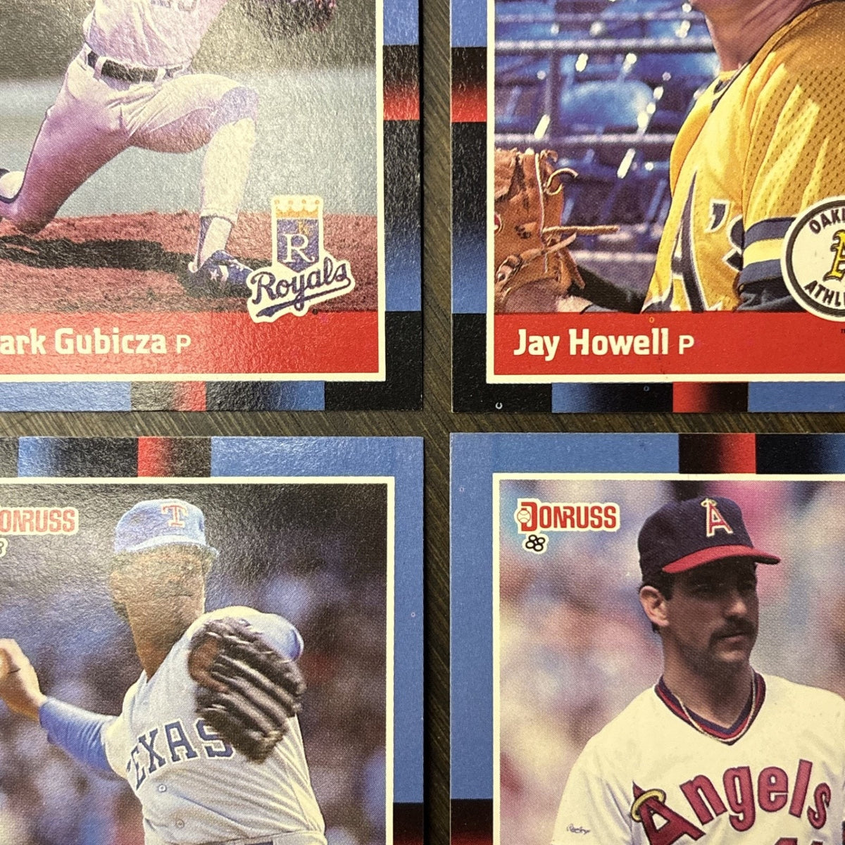 Donruss 1988 High Grade Cards #54, #55, #56, #57, #58, #59 (Lot of 6)