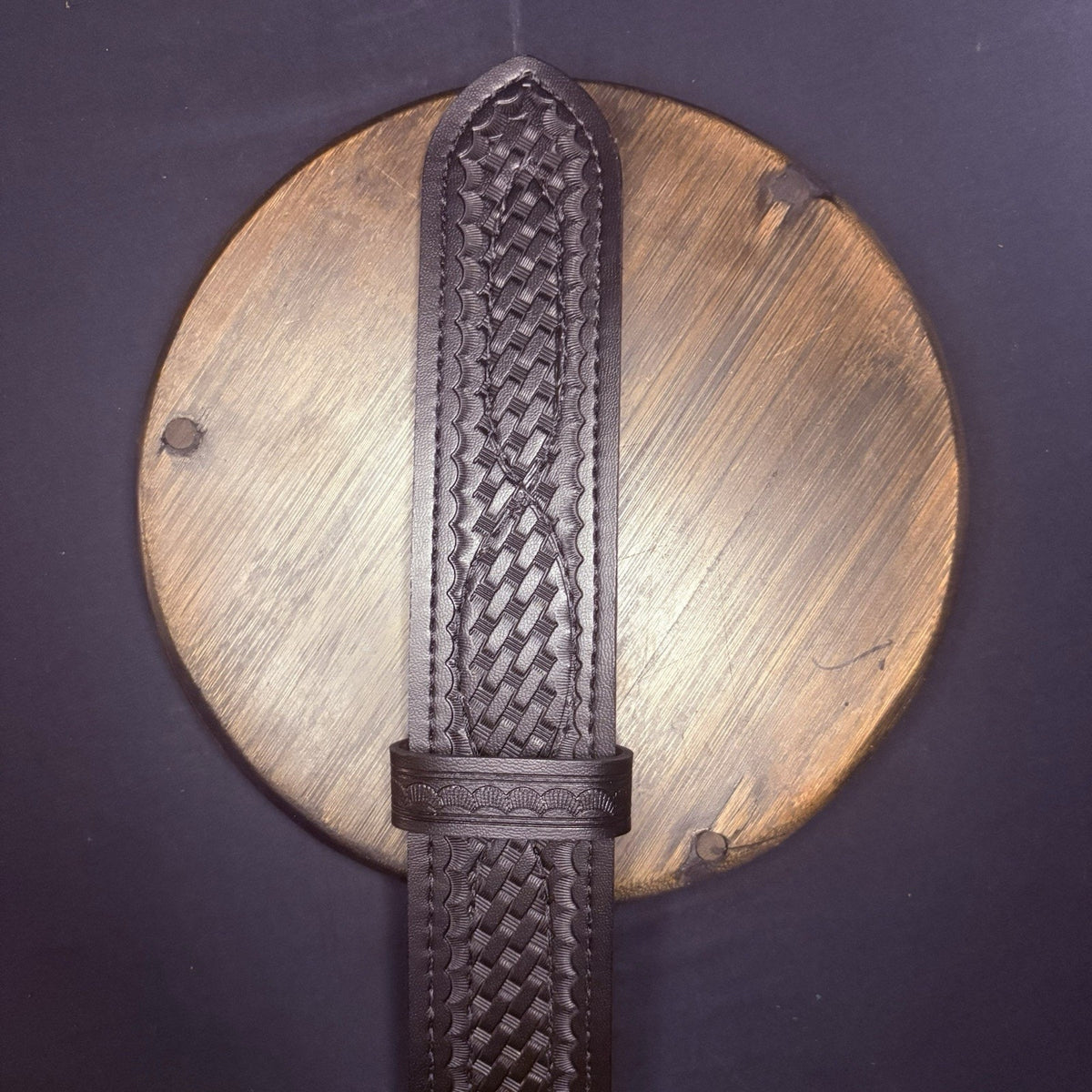Safariland Duty Belt Size 28" Model 94 Lined Basket Weave 94-28-4 Hook & Loop