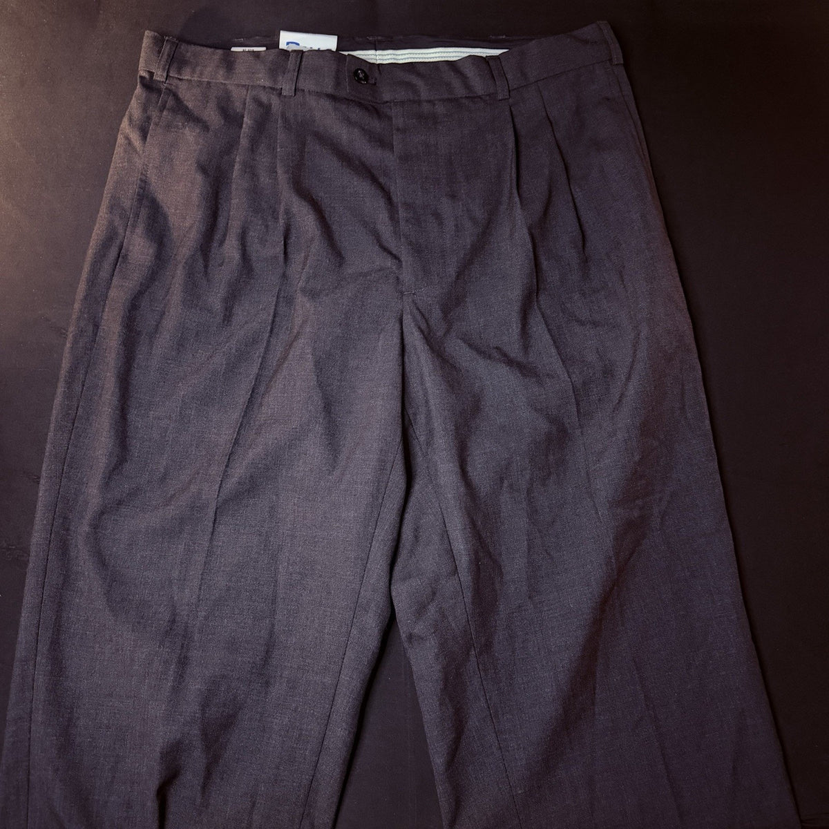 Galls Service Dress Pants Size 35 Unhemmed Dark Grey Class A Uniform TR608